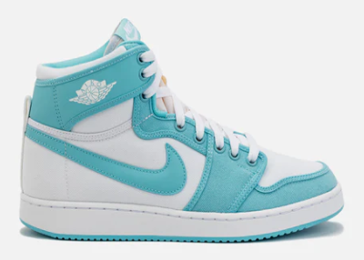 AIR JORDAN 1 KO BLEACHED AQUA $89.98 $140