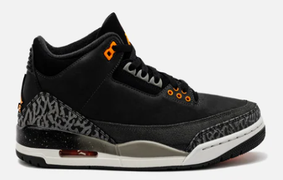 JORDAN MENS LIFESTYLE SHOE AIR JORDAN 3 RETRO FEAR $149.98 $210