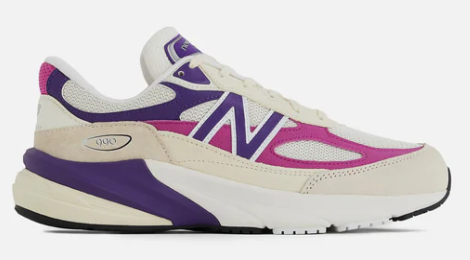 NEW BALANCE MENS LIFESTYLE SHOE 990V6 MADE IN USA MAGENTA $149.98 $220