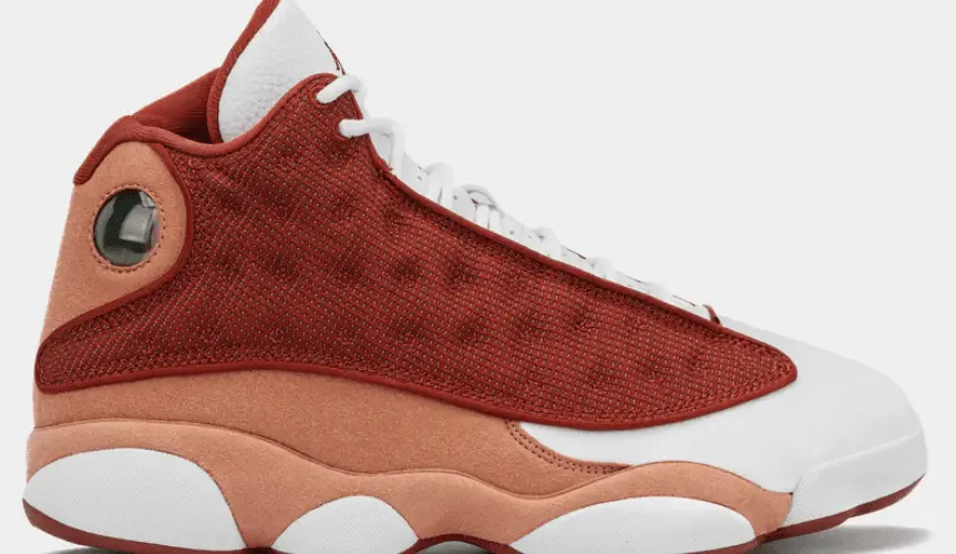 Air Jordan 13 Retro Dune Red Mens Lifestyle Shoes $200.00 $129.98