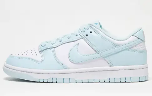 Nike Dunk Low Retro sneakers in baby blue and white Now $80.50. Was $115.00. (-30%)Now $80.50 Was $115.00(-30%)