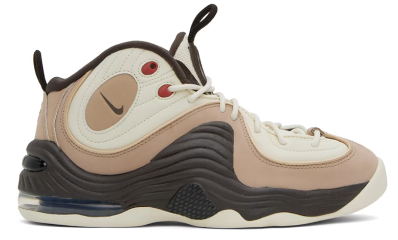 Nike Brown Air Penny II NAS Sneakers $80 USD $250 USD 68% OFF