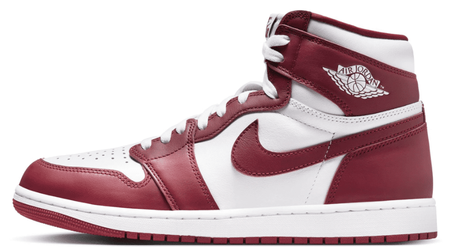 Air Jordan 1 Retro High OG 'Artisanal Red' White/Team Red $114.99 $180.00