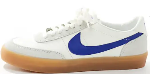 Nike Killshot 2 Leather sneakers in white and blue Now $45.50. Was $90.00. (-49%)Now $45.50 Was $90.00(-49%)