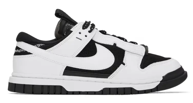 Nike Black & White Air Dunk Jumbo Sneakers $104 USD $145 USD 28% OFF