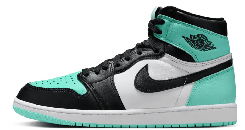 Air Jordan 1 Retro High OG 'Green Glow' White/Green Glow $109.99 $180.00