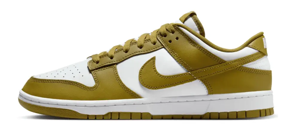 Nike Dunk Low Retro White/Pacific Moss $74.75 $115.00