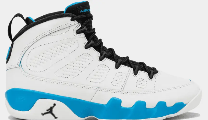 Air Jordan 9 Retro Powder Blue Mens Lifestyle Shoes No Reviews $210.00 $129.98