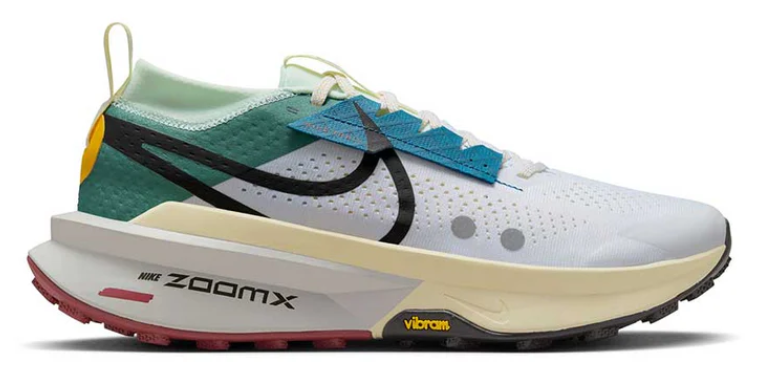 Nike Men's Zegama Trail 2 Regular Width | White/Black/-Bicoastal Court Blue | FD5190-101 Sale price $108.97 Regular price $180.00