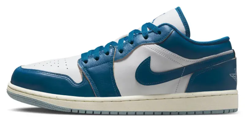 Air Jordan 1 Low SE White/Industrial Blue $69.99 $125.00