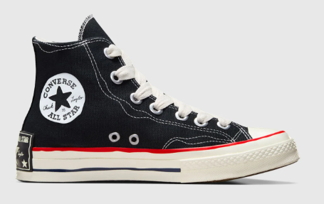 CONVERSE CHUCK 70 SKETCH "BLACK/WHITE/RED" BLACK $95.00 $66.50