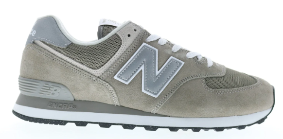 New Balance 574 XML574EVG Mens Gray Suede Lace Up Lifestyle Sneakers Shoes 0 Reviews MSRP: $89.9936% Off! RUZE PRICE: $57.99