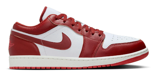 Jordan 1 Low SE Men's White/Dune Red/Lobster/Sail Shoe Reviews: (23) Price: $125.00 $87.95 30% Off