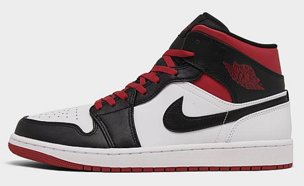 Men's Air Jordan Retro 1 Mid Casual Shoes $125.00 $90.00