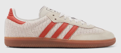 ADIDAS SAMBA BREATHABILITY PACK "WHITE/RED" WHITE $120.00 $84.00