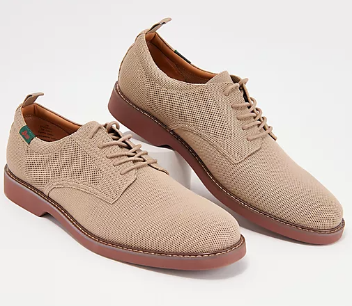 G.H. Bass Originals Men's Oxford Shoes - Pasadena Knit Final Sale Price $64.99 QVC PRICE:Deleted $165.00 Save 60%