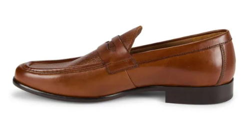 Saks Fifth Avenue Marcus Leather Penny Loafers Price reduced from$99.99to $55.24 (44% OFF)