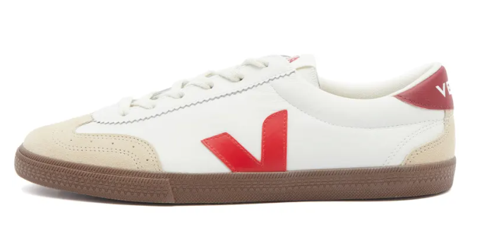 Veja Volley Sneaker White Pekin Bark $145 $80