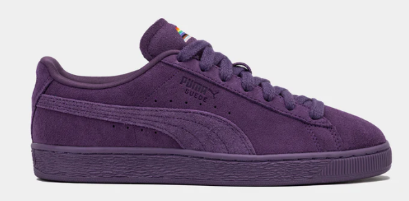 PUMA Suede Love Marathon Iris Mens Lifestyle Shoes $75.00 $49.98