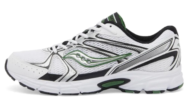 Saucony Ride Millennium White & Green $105 $68