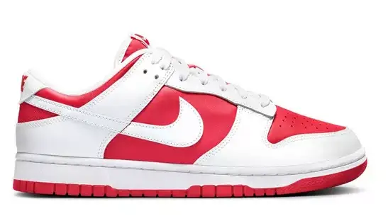 Nike Dunk Low Retro "University Red/White/Tonal Orange" Men's Shoe $115.00 $102.95