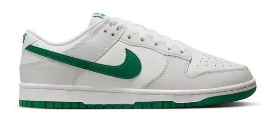 Nike Dunk Low Retro "Summit White/Malachite/Platinum Tint" Men's Shoe Details 4.1 (222) $115.00 $102.95