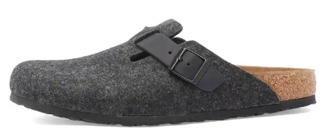 Birkenstock Boston Black Authentic Felt $155 $93