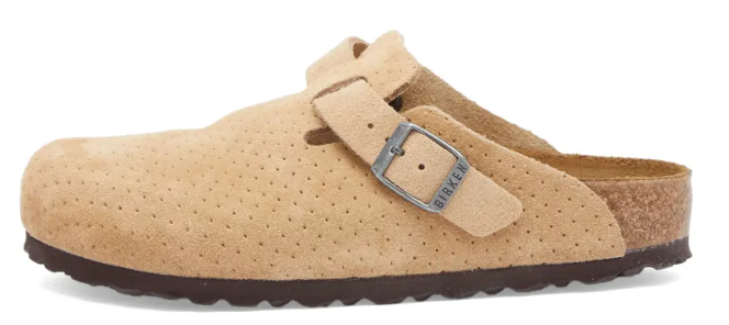 Birkenstock Boston New Beige Embossed Dots $145 $94