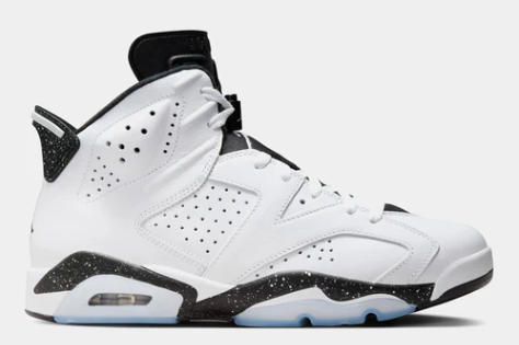 Air Jordan 6 Retro White & Black Mens Lifestyle Shoes $200.00 $149.98