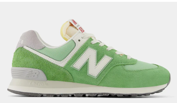 New Balance 574 Chive Green $90.00 $49.98