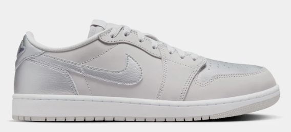 Air Jordan 1 Retro Low OG Metallic Silver $140.00 $89.98