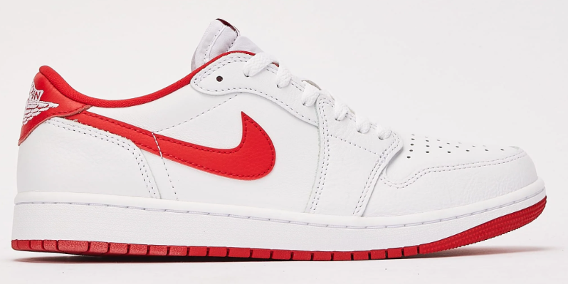 mens Jordan Air Jordan 1 Retro Low OG 'University Red' Regular price $140.00 Sale price $69.98 50% Off