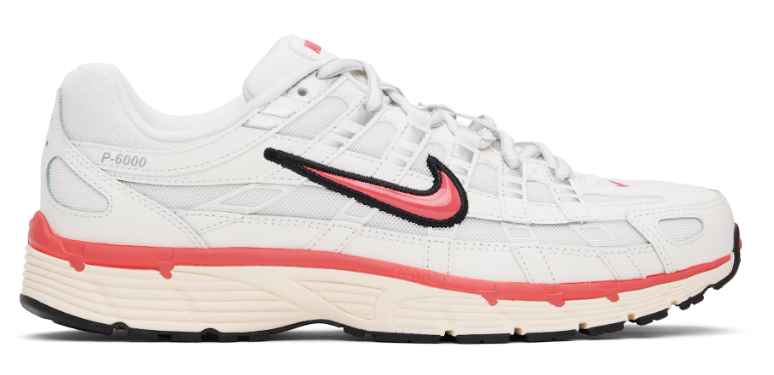 Nike Off-White & Pink P-6000 Sneakers $77 USD $110 USD 30% OFF