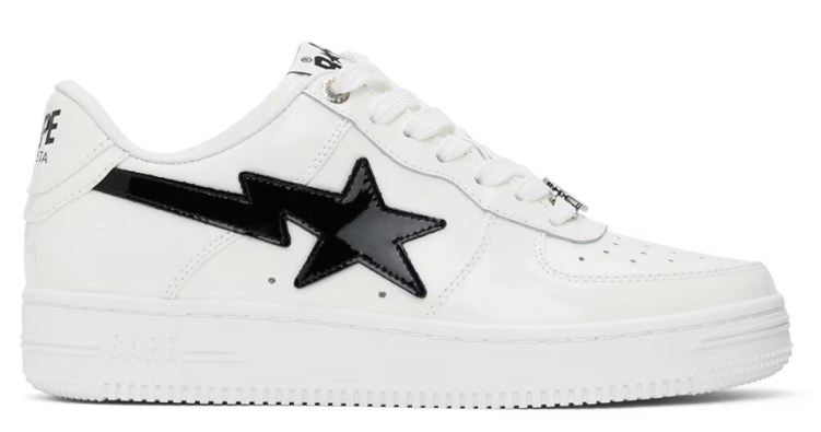 BAPE White Sta #2 Sneakers $171 USD $310 USD 45% OFF