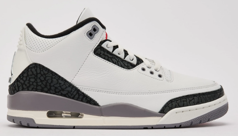 mens Jordan Air Jordan 3 Retro 'Cement Grey' Regular price $200.00 Sale price $169.98 15% Off