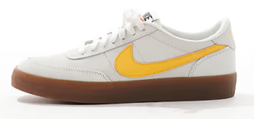 Nike Killshot 2 suede sneakers in white and yellow Now $54.00. Was $90.00. (-40%)Now $54.00 Was $90.00(-40%)