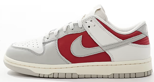 Nike Dunk Low Retro sneakers in off white and red $125.00$125.00