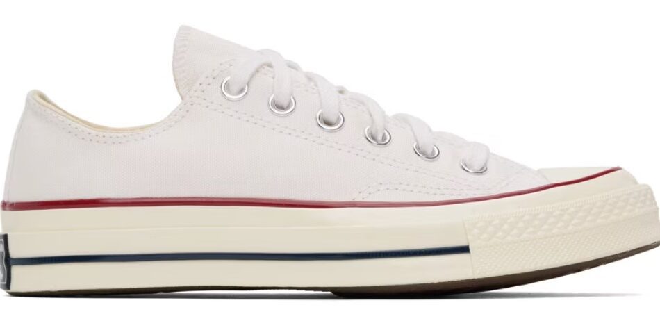 Converse White Chuck 70 Low Top Sneakers $38 USD $85 USD 55% OFF