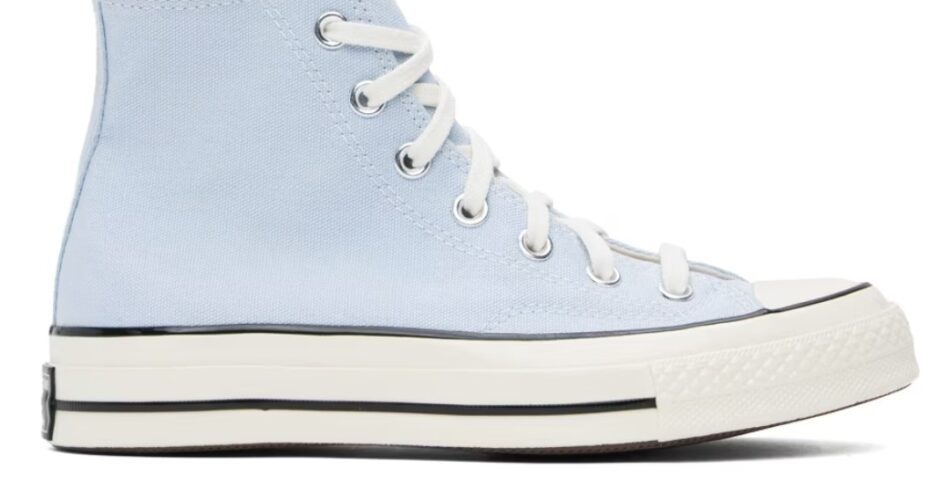 Converse Blue Chuck 70 High Top Sneakers $40 USD $90 USD 56% OFF