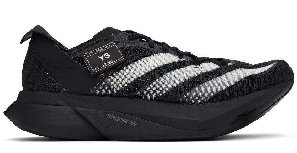 Y-3 Black Adios Pro 3.0 $297 USD $450 USD 34% OFF