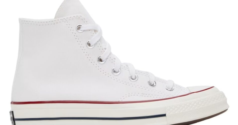 Converse White Chuck 70 High Top Sneakers $47 USD $90 USD 48% OFF