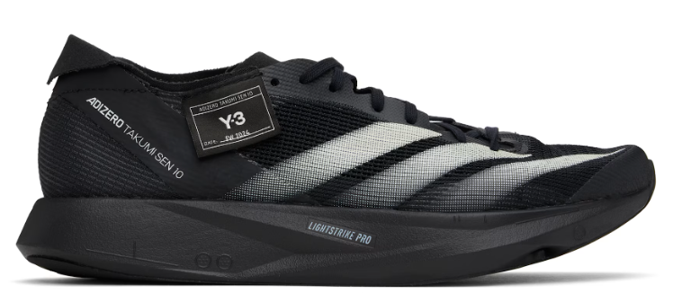 Y-3 Black Takumi Sen 10 Sneakers $189 USD $305 USD 38% OFF