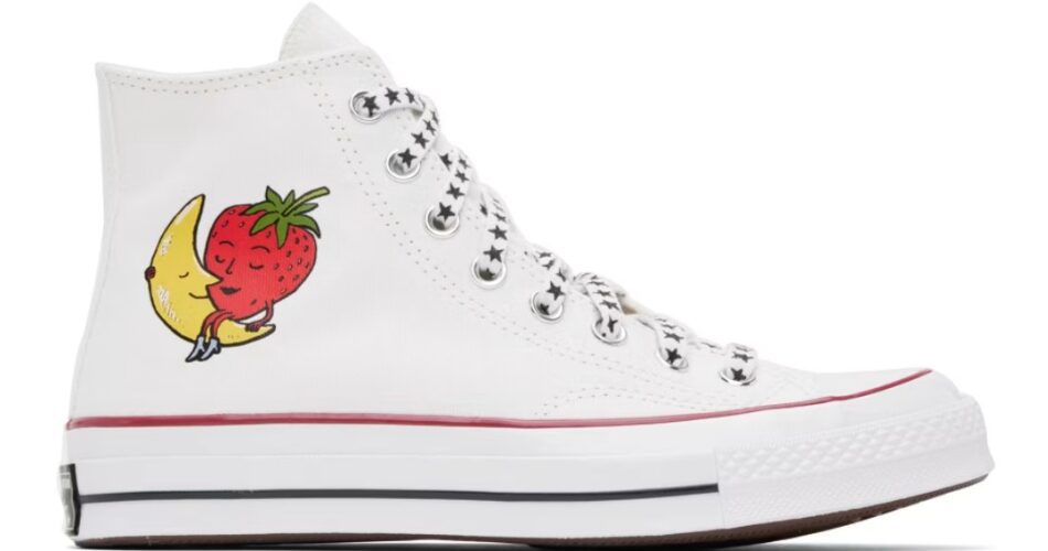 Sky High Farm Workwear White Converse Edition Chuck 70 Sneakers $60 USD $150 USD 60% OFF