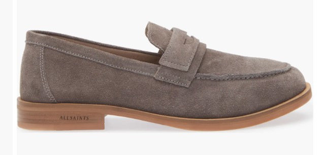 Sam Penny Loafer (Men) AllSaints Men Limited-Time Sale $74.99Current Price $74.99 (Extra 25% off)Includes extra 25% off. $99.99Previous Price $99.99 (65% off)65% off. $289.00Comparable value $289.00