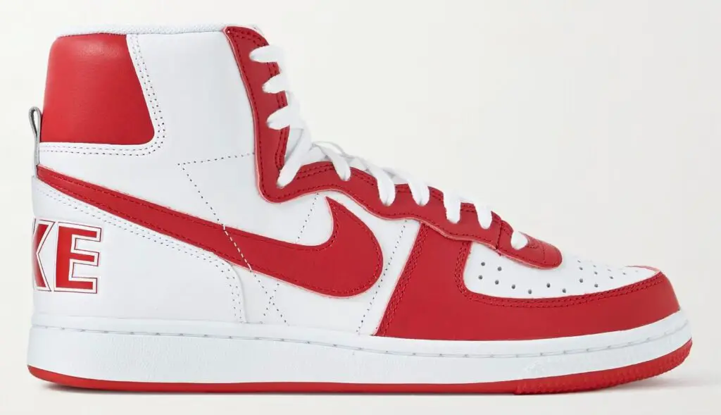 NIKE Terminator White/ University Red