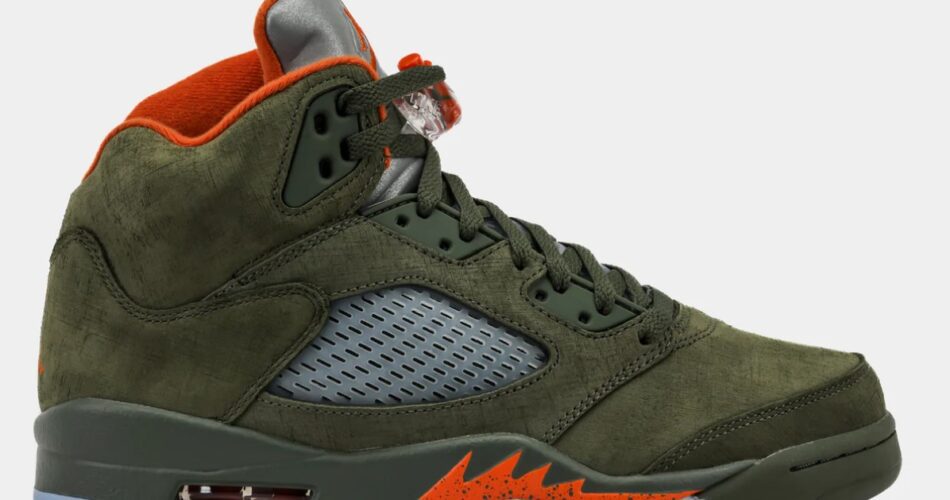 Air Jordan 5 Retro Olive $225.00 $159.98