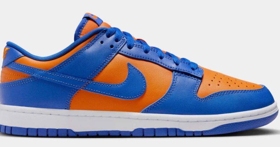 Nike Dunk Low Bright Ceramic Team Royal $115.00 $79.98