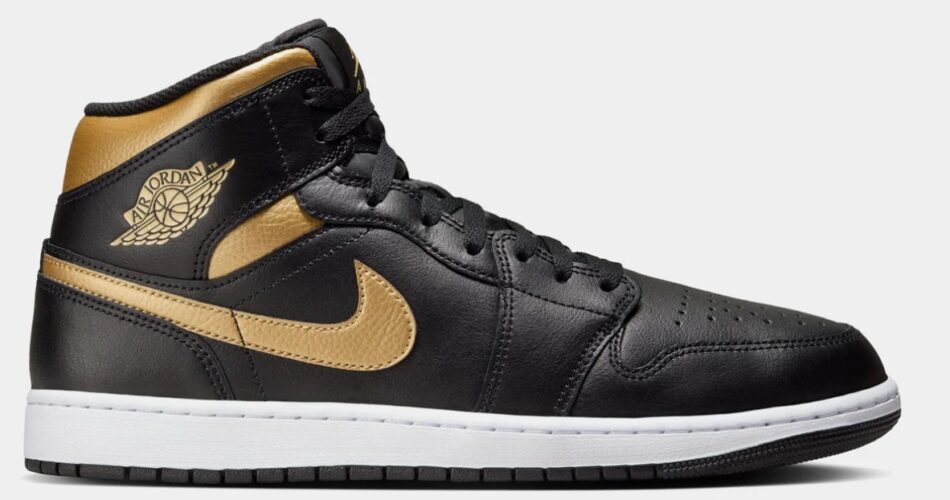 Air Jordan 1 Retro Mid Mens Basketball Shoes $125.00 $79.98