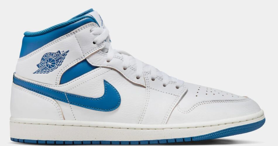 Air Jordan 1 Retro Mid SE Industrial Blue $135.00 $59.98