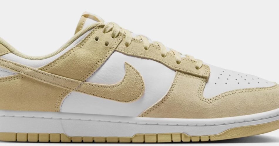 Nike Dunk Low Team Gold Mens Lifestyle Shoes $125.00 $79.98